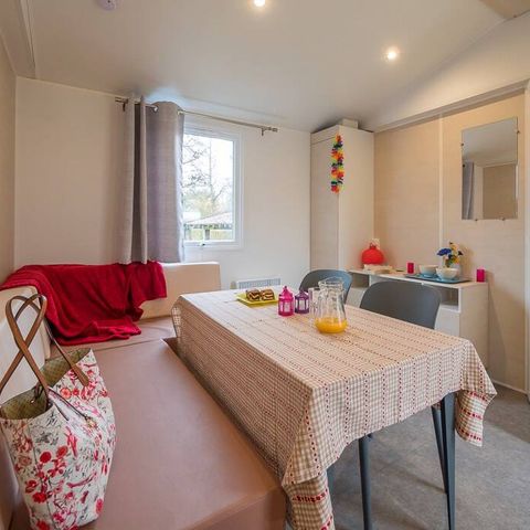 Stacaravan 4 personen - Stacaravan | Comfort | 2 Slaapkamers | 4 Pers. | Single terras