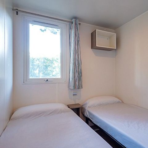 Stacaravan 6 personen - Comfort | 3 Slaapkamers | 6 Pers. | Verhoogd terras