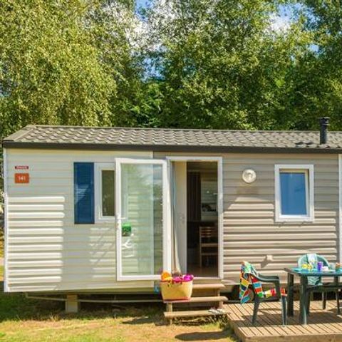 Stacaravan 6 personen - Comfort | 3 slaapkamers | 6 pers | Enig terras | 1 badkamer | Airconditioning