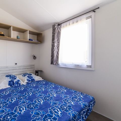 Stacaravan 8 personen - COMFORT - 4 slaapkamers met airconditioning + TV + 2 badkamers