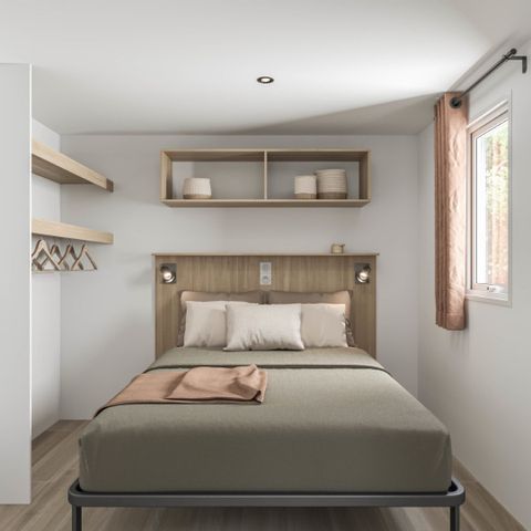 Stacaravan 8 personen - PREMIUM - 3 slaapkamers met airconditioning +TV+ Gaskookplaat + 2 badkamers - 2026