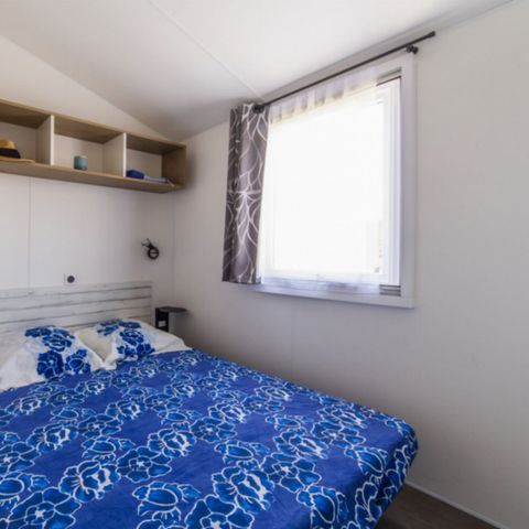 Stacaravan 8 personen - COMFORT - 4 slaapkamers met airconditioning + TV + 2 badkamers