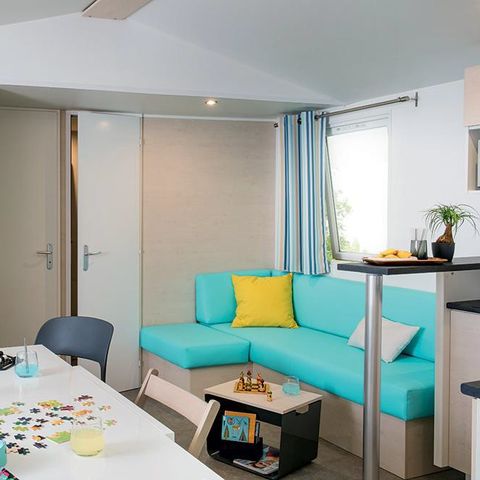 Stacaravan 6 personen - Comfort
