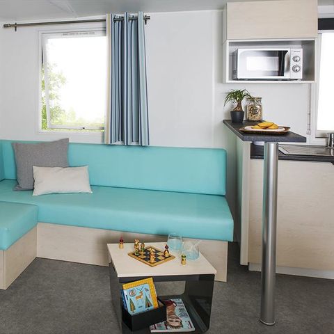 Stacaravan 6 personen - Comfort