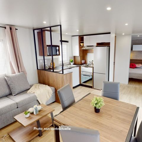 Stacaravan 8 personen - 3ch 8p