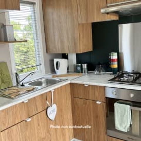 Stacaravan 8 personen - Welzijn 3bed 8p Handtekening airconditioning