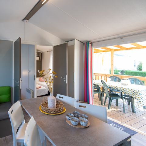 Stacaravan 7 personen - Family CONFORT Airconditioning.