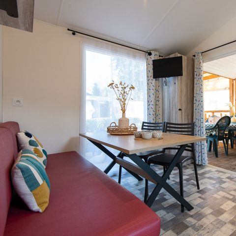 Stacaravan 4 personen - Azur CONFORT Airconditioning.