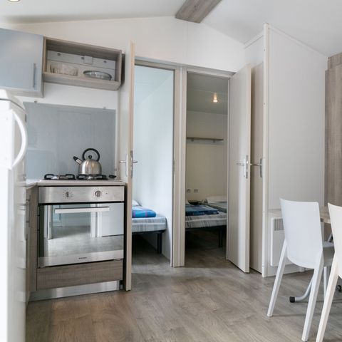 Stacaravan 6 personen - Ruby 3 slaapkamers