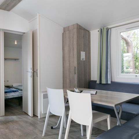 Stacaravan 6 personen - Ruby 3 slaapkamers