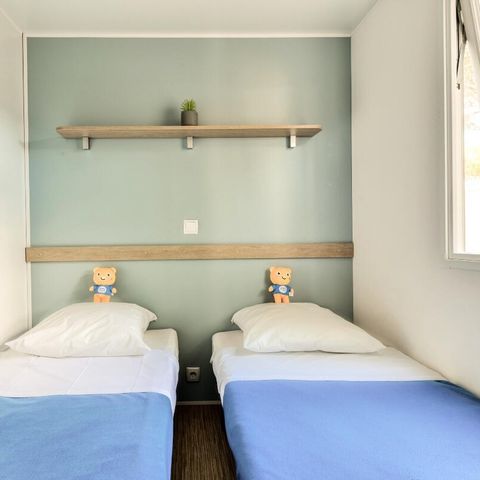 Stacaravan 10 personen - Stacaravan Familie 5 Kamers 8 volwassenen + 2 kinderen tot 12 jaar Airconditioning + TV