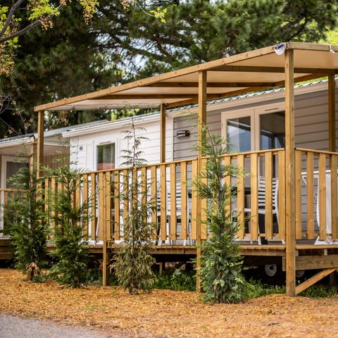 Stacaravan 10 personen - Stacaravan Familie 5 Kamers 8 volwassenen + 2 kinderen tot 12 jaar Airconditioning + TV