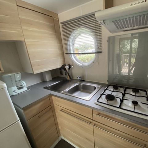Stacaravan 4 personen - Premium Duin 4 personen - 2 slaapkamers, airconditioning, televisie