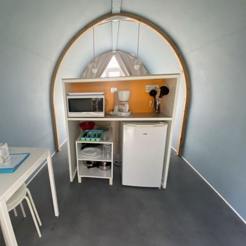 Glampingtent 2 personen - COCO SWEET 2 personen - 1 slaapkamer, geen sanitair, geen airconditioning