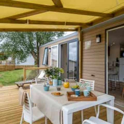 Stacaravan 6 personen - Huisje 4p 2bed ****