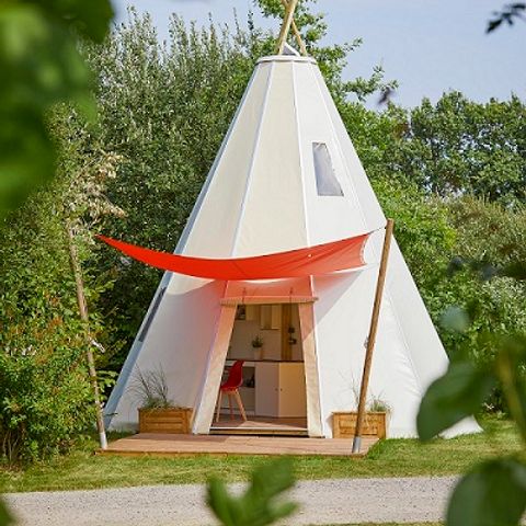 Tent 4 personen - TIPI 4 (2 volwassenen + 2 kinderen)