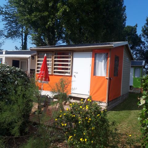 BungalowTent 5 personen - TITHOME, met toilet zonder douche