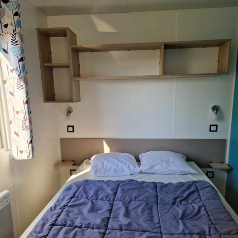 Stacaravan 6 personen - Lodge 100 - 3 slaapkamers - 2 badkamers