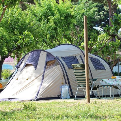 Kampeerplaats - Standplaats Plus - 1 auto - Tent - Caravan of camper - Elektriciteit 2