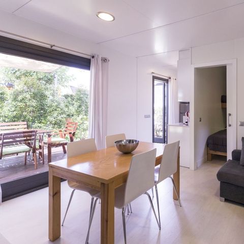 Stacaravan 5 personen - Bungalow Infinity - 2 slaapkamers