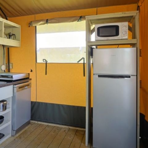 Safaritent 7 personen - Belle vue