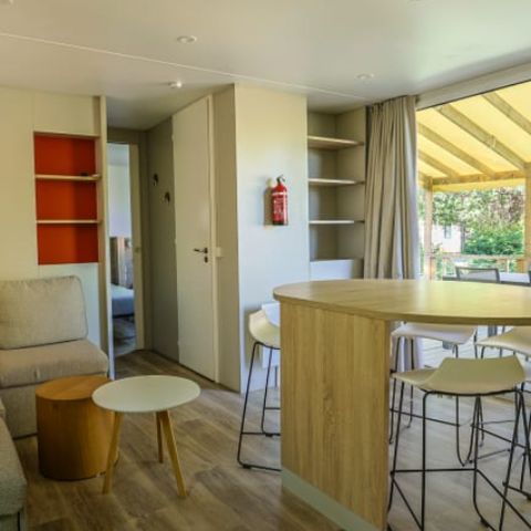 Stacaravan 6 personen - Audrix