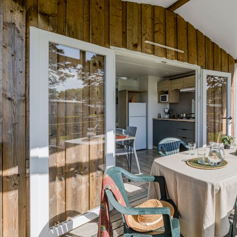 Stacaravan 4 personen - Grand Confort