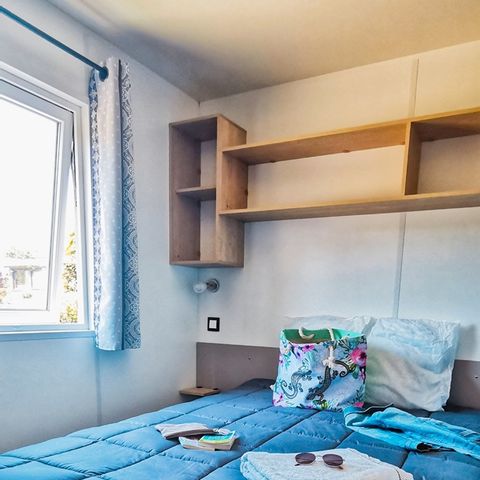 Stacaravan 9 personen - PRESTA+ 4 kamers 40m² TV + airconditioning