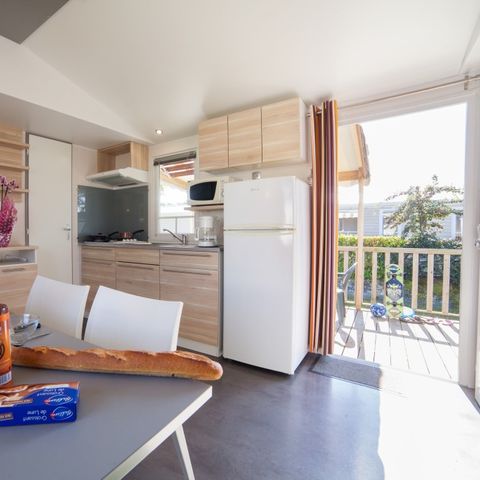 Stacaravan 8 personen - COMFORT 3 kamers 29m² - Stacaravan