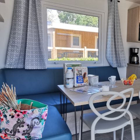 Stacaravan 5 personen - PRESTA+Kids 2 kamers 29m² TV + airconditioning