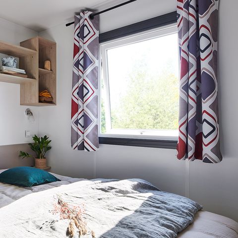 Stacaravan 6 personen - PRESTA+Kids 3 slaapkamers 2 badkamers 40m² TV + airconditioning