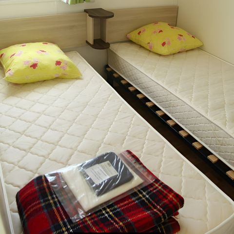 Stacaravan 4 personen - COMFORT 2 slaapkamers 27m² (27m²)