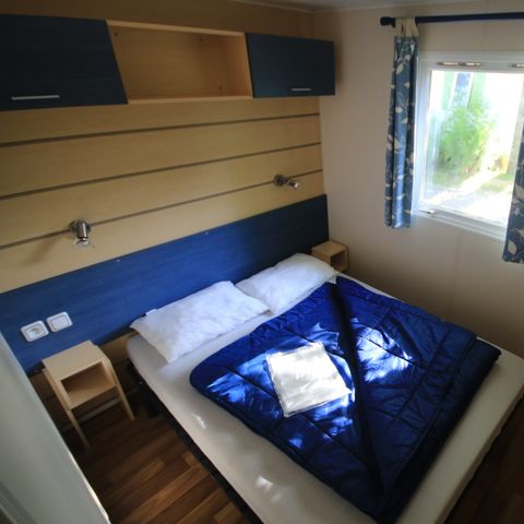 Stacaravan 6 personen - Klassiek XL | 3 slaapkamers | 6 pers. | Single terras