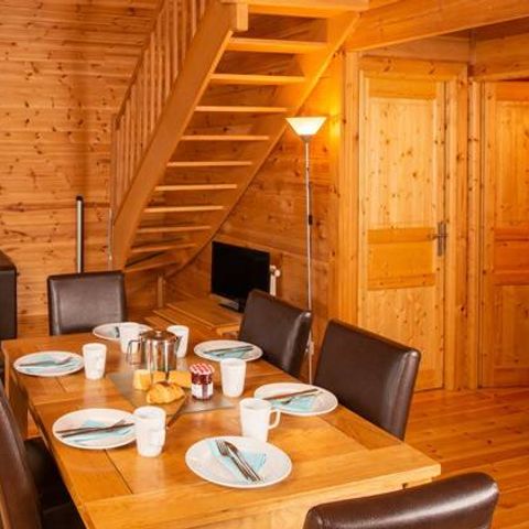 Chalet 7 personen - Lodge | 3 slaapkamers | 5/7 pers | Verhoogd terras | 1 badkamer | TV