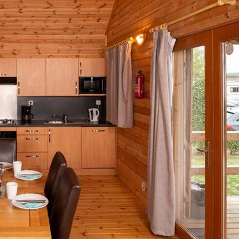 Chalet 7 personen - Lodge | 3 slaapkamers | 5/7 pers | Verhoogd terras | 1 badkamer | TV