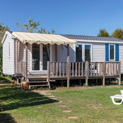 Stacaravan 4 personen - Klassiek | 2 Slaapkamers | 4 Pers. | Verhoogd terras