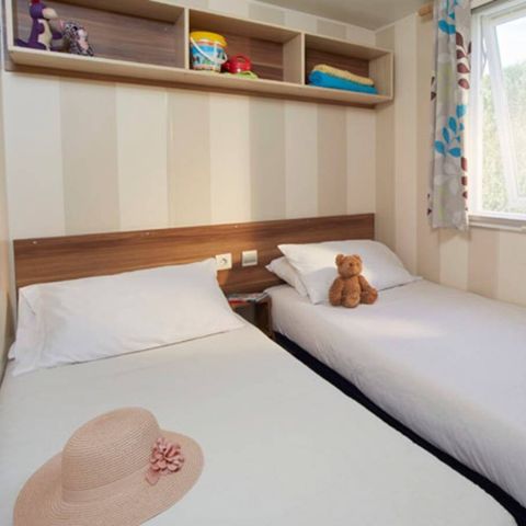 Stacaravan 8 personen - Stacaravan | Comfort | 3 Slaapkamers | 6/8 Pers. | Overdekt verhoogd terras