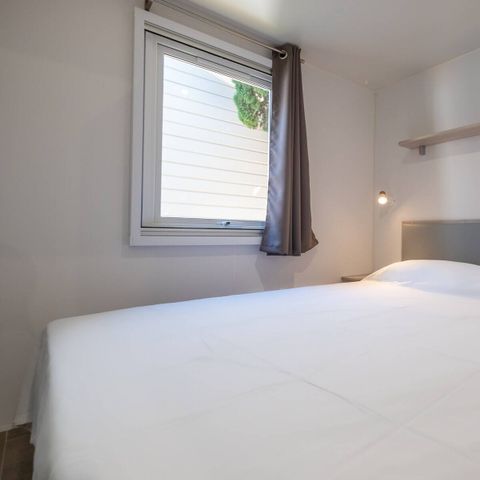 Stacaravan 8 personen - Mobile-home | Comfort | 3 slaapkamers | 6/8 pers. | Verhoogd terras | TV
