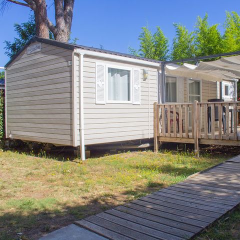 Stacaravan 6 personen - PMR (2 kamers)