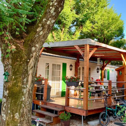 Stacaravan 4 personen - Grand Luxe (2 slaapkamers)