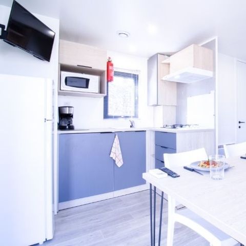 Stacaravan 6 personen - Mobile-home BAIGURA**** 6 slaapplaatsen