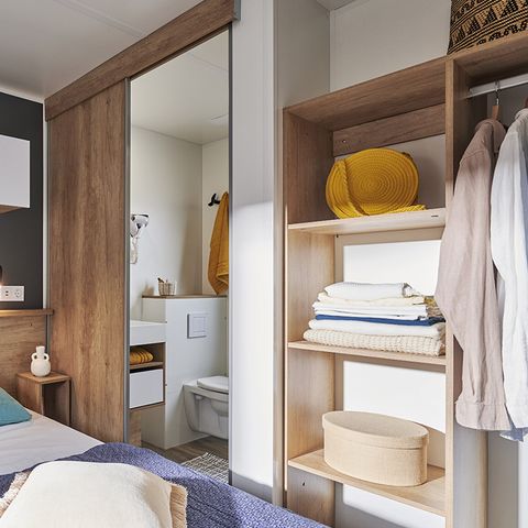 Stacaravan 8 personen - Stacaravan LUXE LOKIZ met spa 8 personen