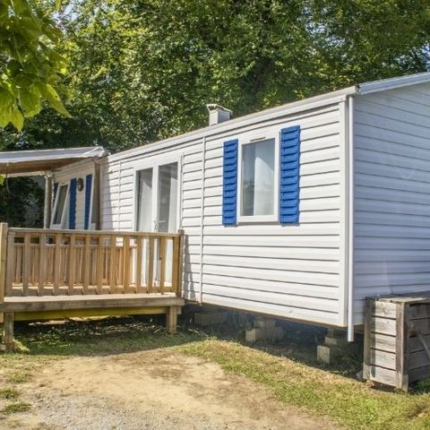 Stacaravan 8 personen - Mobile-Home LARRUN**** 8 slaapplaatsen