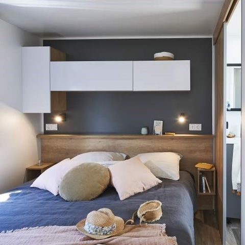 Stacaravan 6 personen - Stacaravan LUXE JARA met spa 6 personen