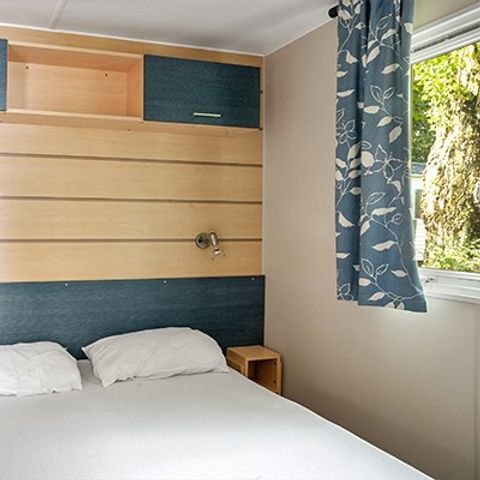 Stacaravan 6 personen - Klassiek XL | 2 slaapkamers | 4/6 pers. | Overdekt terras