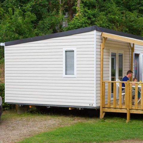 Stacaravan 5 personen - Mobile-home | Comfort | 2 Slaapkamers | 5 Pers. | Verhoogd terras | Airconditioning