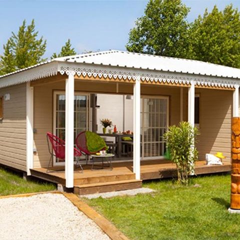 Chalet 7 personen - Klassiek | 3 slaapkamers | 5/7 personen | Airconditioning | TV