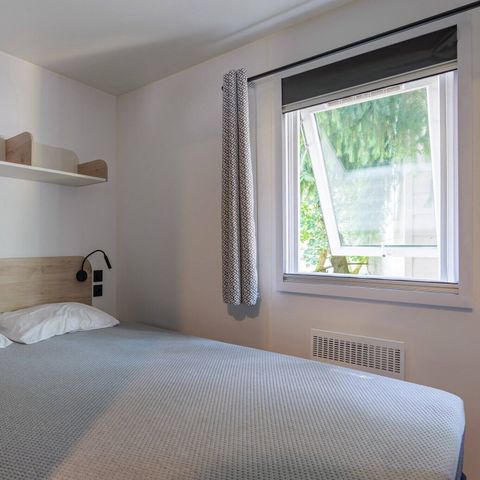 Stacaravan 4 personen - Stacaravan | Premium | 2 Slaapkamers | 4 Pers | Overdekt terras | 1 badkamer | Airconditioning | TV