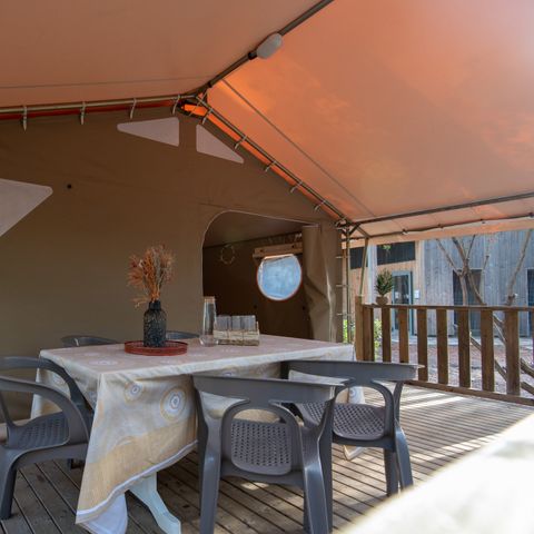 Safaritent 5 personen - Maori-tent.