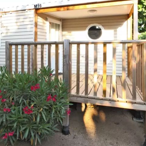 Stacaravan 4 personen - Mobile-Home 3 Kamers 4 Personen Airconditioning + TV
